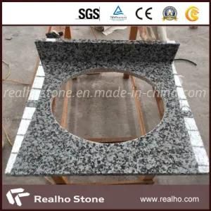 Pauline Grey G439 Granite Bathroom Vanitytop with Single Porcelain Sink