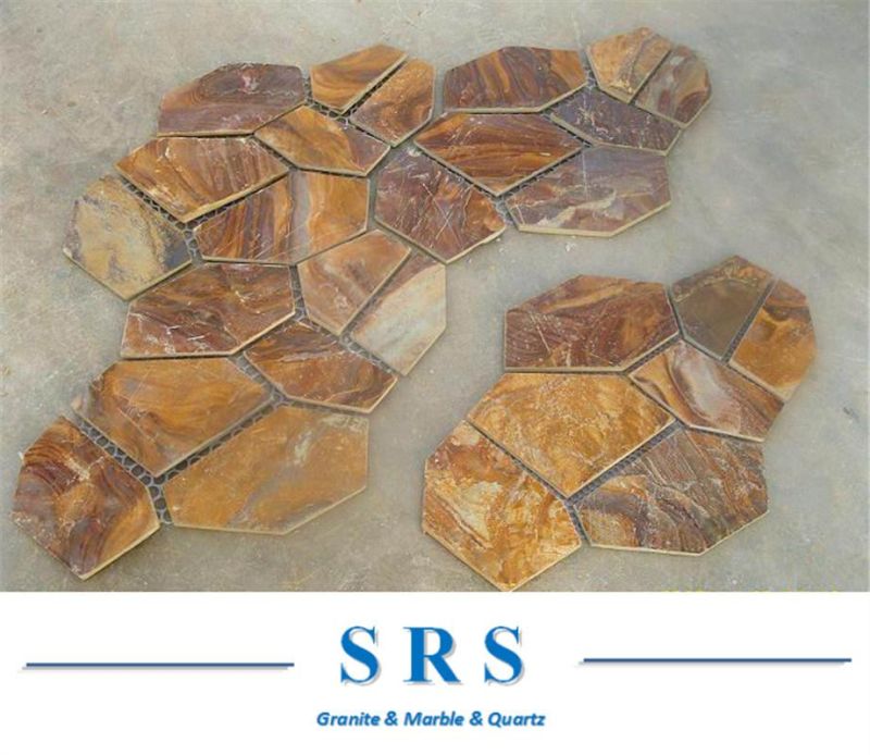 Rusty Slates for Decoration or for Flooring Tiles or Wall or Paving Stone/Cultured Stones/Cultured Slates