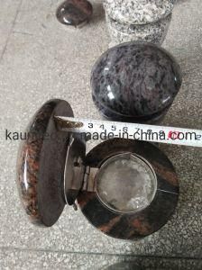 Cheap Polished Grey/Black /Red/White Granite Stone Flower Vase for Gravestone