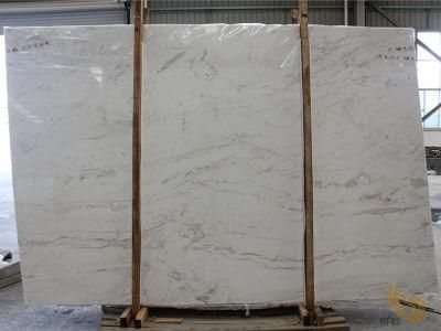 Polished Carrara White Marble Floor/Wall Tile for Countertop/Vanity Kitchen Mosaic