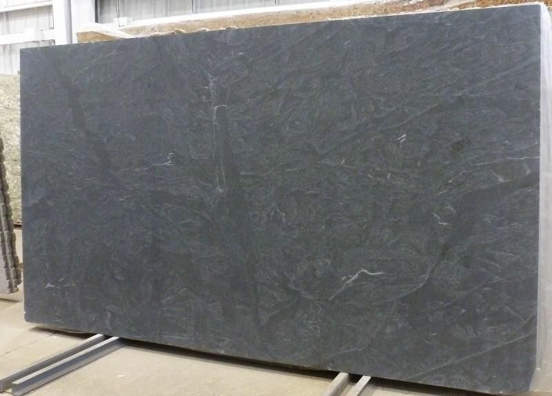 Jet Mist Black Granite Natural Black Granite with Busy Look Veins