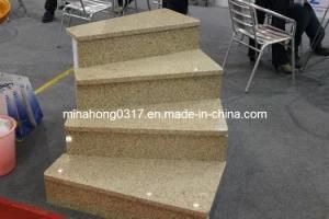 White Black Grey Yellow Granite Step Stairs