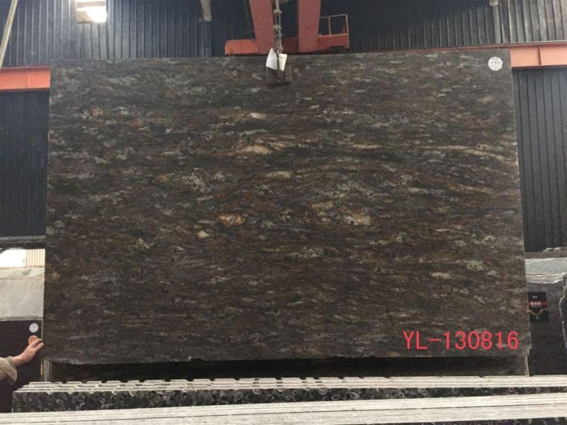 Goledn Mew Marble Slabs for Interior Flooring Wall Decoration