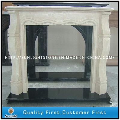 Granite Fireplace/Fireplace Mantel/Stone Carving/Marble Fireplace
