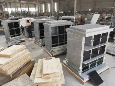 Haobo Stone Granite Material Columbarium for Tombstone Cemetery