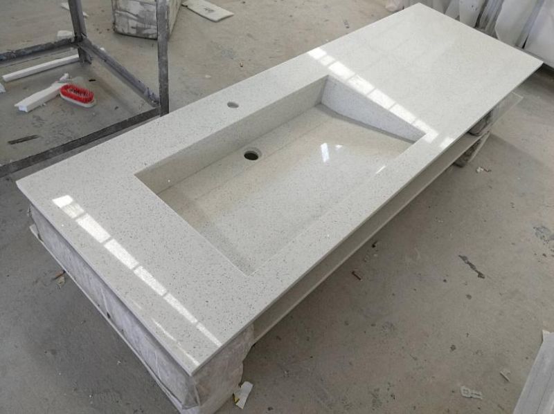 Artifical Marble Quartz for Kitchen Countertop and Bathroom Vanitytop