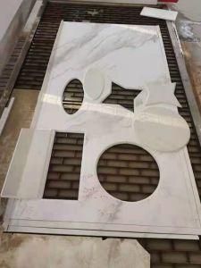 Artificial Sintered Stone Slab Grey Cloud 6mm Thin for Background Wall, Furniture Top