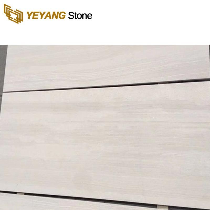 China Grey Serpeggiante, White Wooden Marble Slabs and Tiles