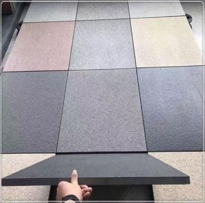 China Anti-Slip Impala Grey Granite Stone Tiles