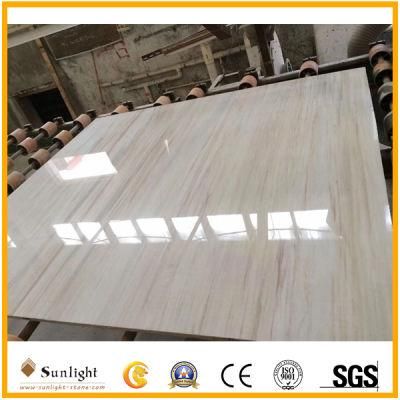 Wholesale Popular White Eurasian Wood Grain Marble for Slabs/Tiles/Countertops