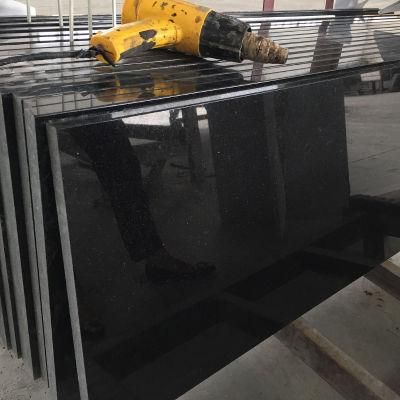Hebei Black Granite in Tile/Slab/Countertop