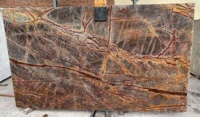 Rainforest Brown Granite for Slab/Countertop/Table