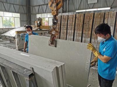 Chinese Polished Sand/Cararra /Calacatta White/Black/Grey/Yellow/Blue/Beige/Red Artificial /Engineered Quartz Stone Factory