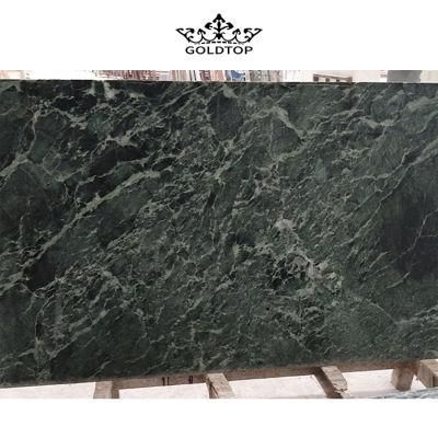 Commercial Project Natural Stone Polished/ Honed Surface Bathroom/Kitchen /Living Room Countertop Indian Green Marble for Home