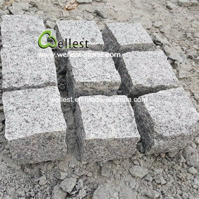 All Sides Natural Split Sliver Grey Granite Paving Stone
