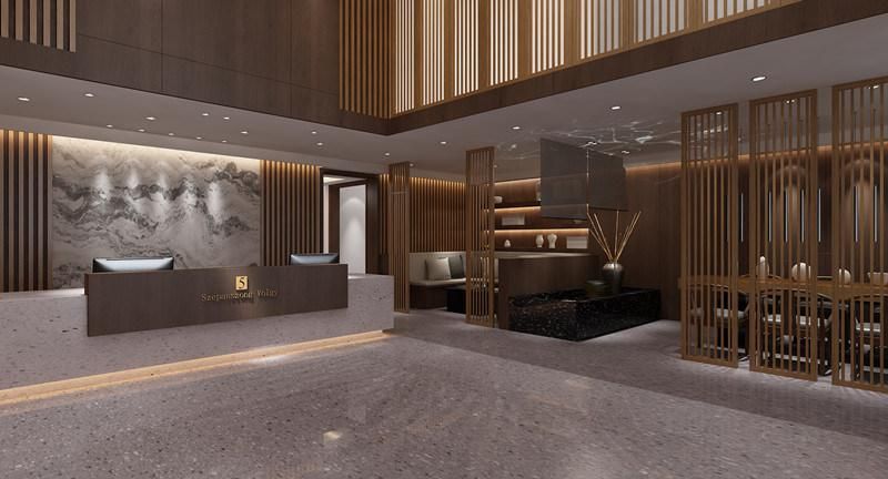 Low Price Grey Cement Terrazzo Tile and Slab for Indoor Outdoor Floor Tile