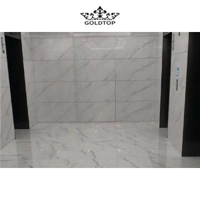 Natural Stone Cut Size Guangxi White Marble for Tabletop/Countertop/Floor Tiles/Wall Tiles/Slab Tiles