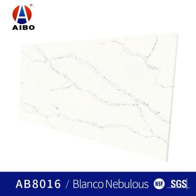 Anti Microbial Honed Quartz Artificial Quartz Stone Slabs Anti Infiltration
