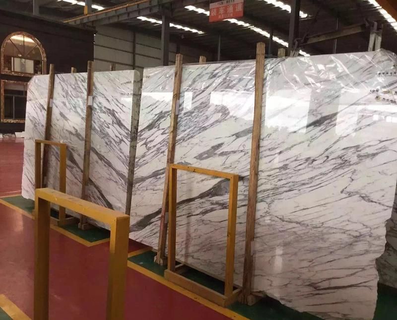 Bianco Carrara Arabescato Fishbelly White Snow Flake White Ariston Volakas Oriental White Marble SL for Wall Table Countertop Floor Bathroom Kitchen Vanity Tile