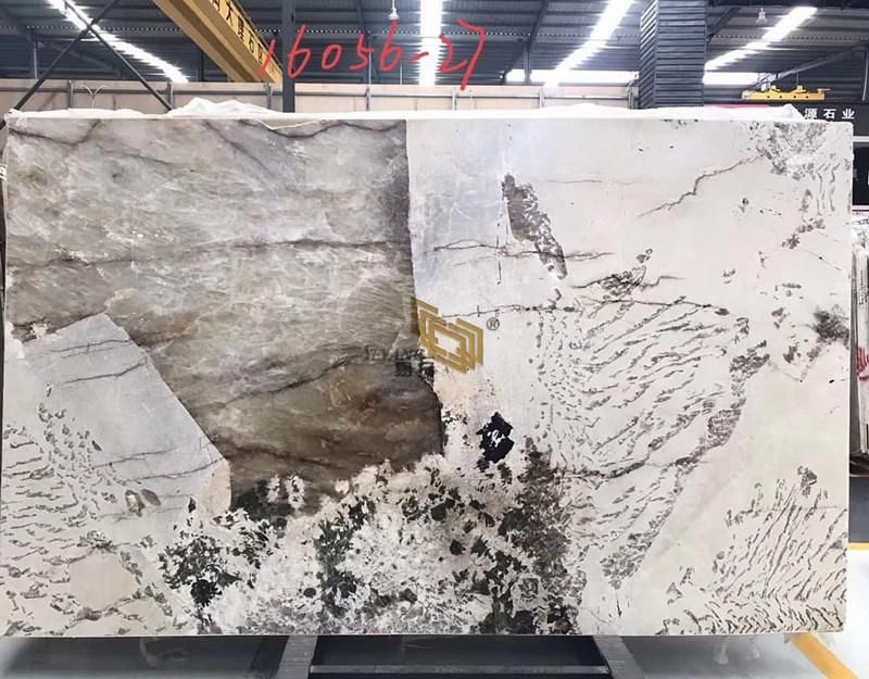Natural Aspen White Granite Stone Slabs for Countertop/Stair/Kitchen/Tile/Kerbstone/Paving Stone