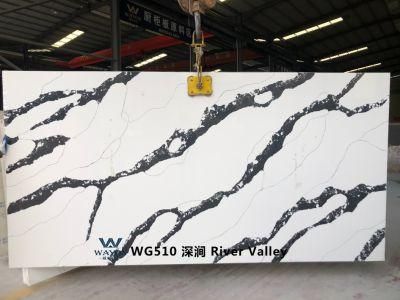 Artificial Quart Stone in Good Price and Quality Granite Look Quartz Slab