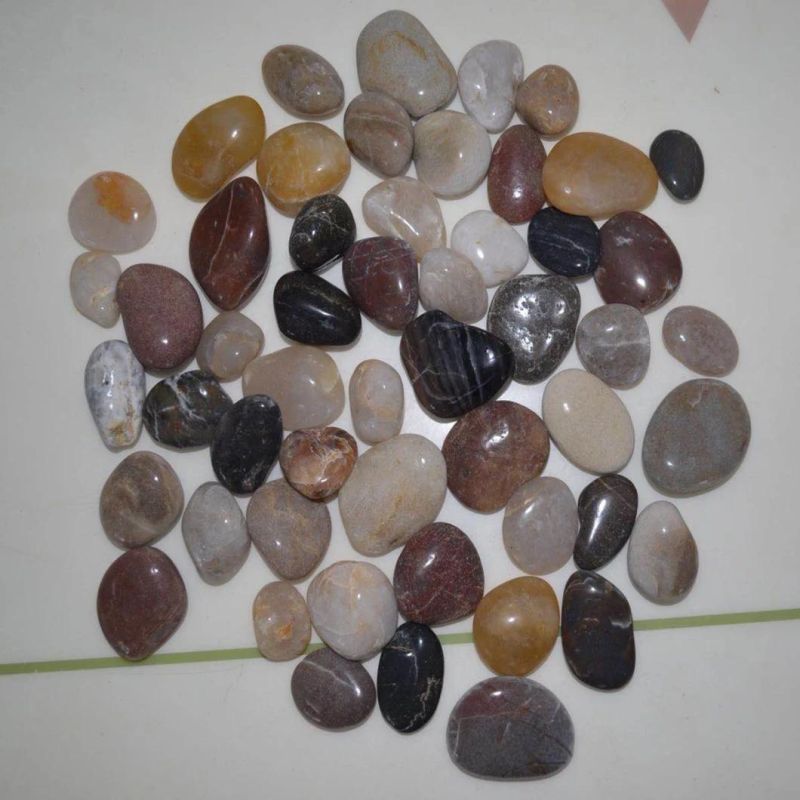 Wholesale Garden Stone Natural Garden Decoration Colorful Pebble River Stone for Sale Prices