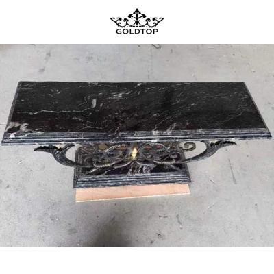Chinese Ornament Natural Stone Polished/ Honed Surface Bathroom/Kitchen /Living Room Countertop Titanuum Satin Granite for Home
