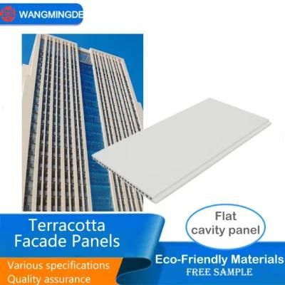 Natural Surfaced Silver Gray and Fire Proof and Anti-Freeze Terracotta Facade Panels for Building Exterior Design