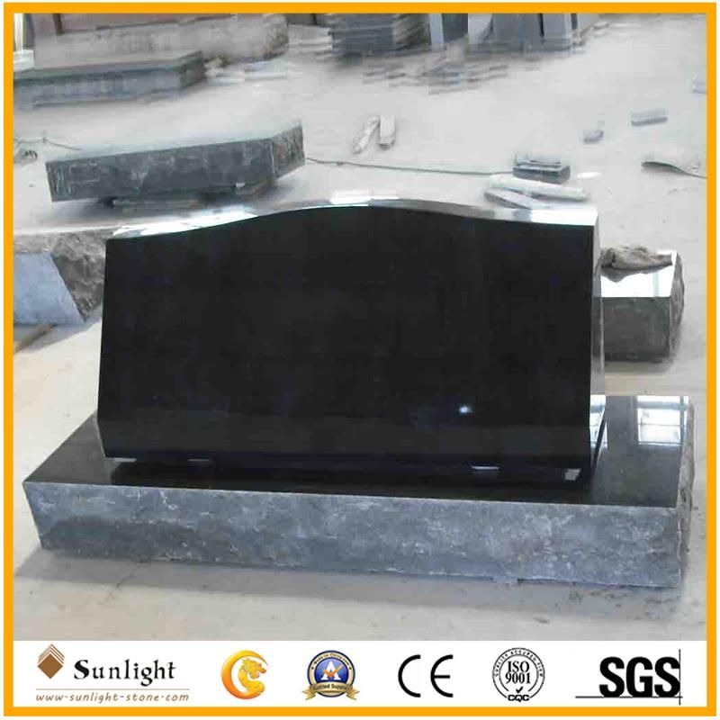 Tombstone USA Granite Design Black Granite Halloween Tombstone Plac
