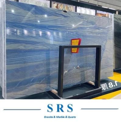 Azul Brazil Blue Bahia Granite for Top Hotel Decoration/Kitchen/Bathroom Granite/Quartz Countertops/Vanity Tops/ Slab