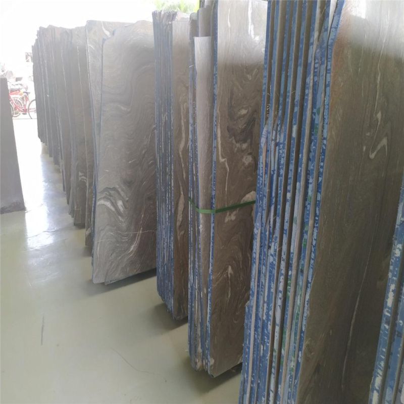 China Natural Iceland Grey Marble for Table Countertop Wall Floor Bathroom Kitchen