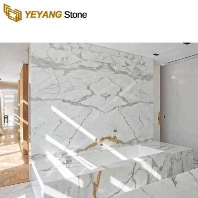 Good Price Calacatta White Stone Marble for Tile/Wall/Floor/Countertop/Worktop