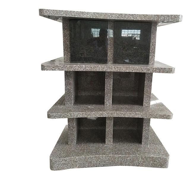 Customized Large China G664 Pink Granite Columbarium