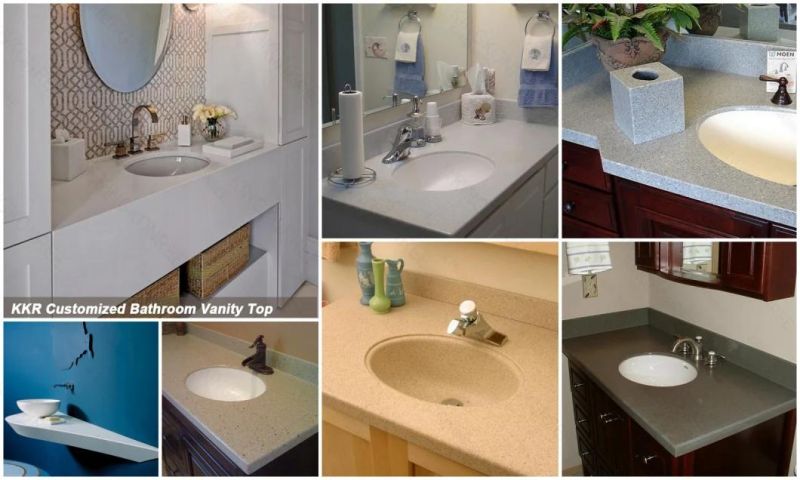 Kitchen Bathroom Countertop Marble Color Solid Surface Worktop