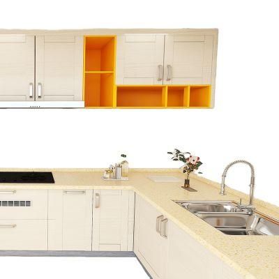 Cheap Price China Grey Silver White Granite Used in Drawers Top Kitchen Countertops Counter Tops with Eased Polished