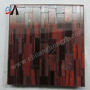 Red Tiger Eye Semi Precious Stone Slab for Table Top