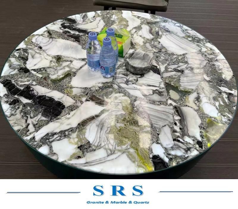 Ice Jade Green Marble for Stair/Wall Tile/Countertop/Slabs