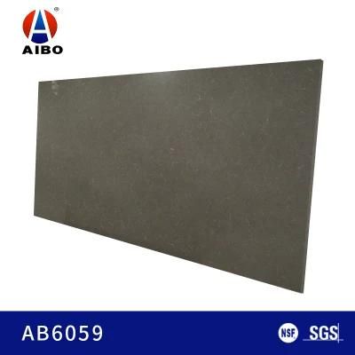 Grey Carrara Quartz Stone Worktop 93% Natural Quartz 7% Resin