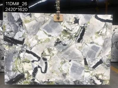 Cold Emerald Marble Slab/Tile for Interior Decoration/Floor Wall Tile/Bathroom Decoration Marble