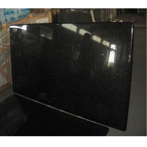 Beautiful Black Granite Vanity Tops for Bathroom