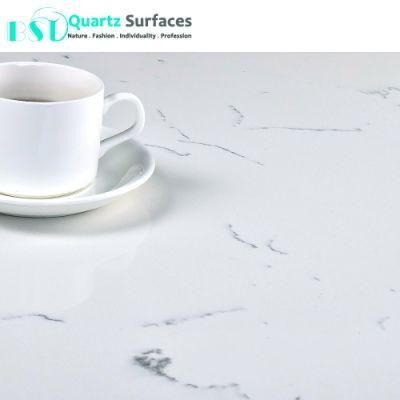 Big Slab Wholesales Prices Carrara White Artificial Quartz Stone