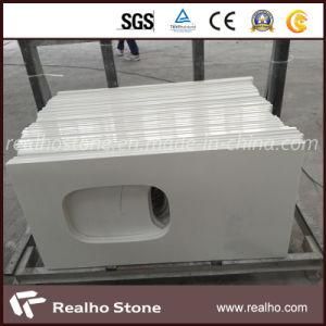 White Artificial Vanity Top/Quartz Countertop Wholesale