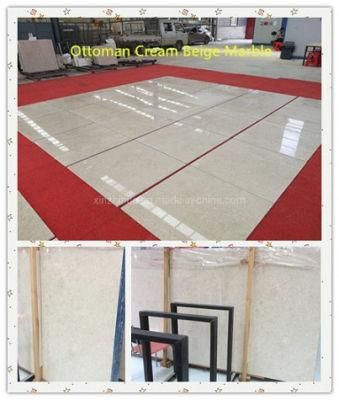 Ottoman Cream Beige Marble Slab for Flooring/Wall Tile/Building Material/Project/Vanity Countertop