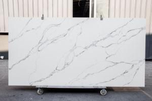 Xka1207-Calacatta Fantasy Quartz Slabs&Tiles Quartz Flooring&Walling