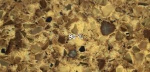 Quartz Slab for Kitchen Countertop and Floor Tiles