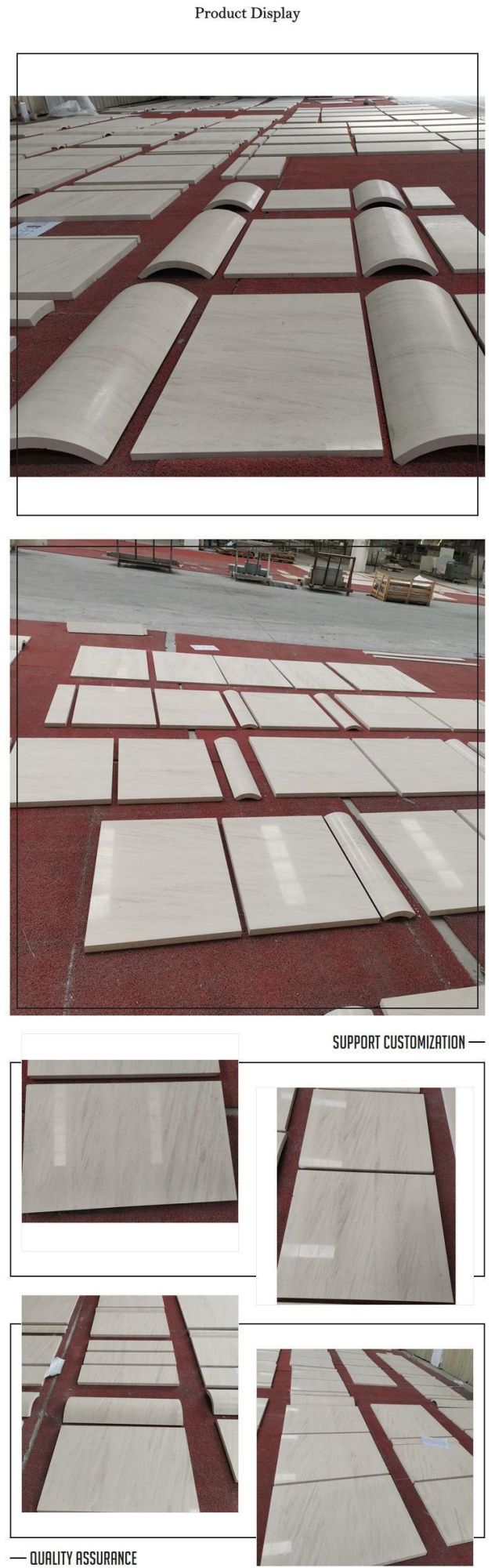 Building Material Mocha Moca Cream Beige Limestone Flooring Tile