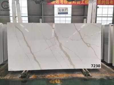 China Professional Factory Quartz Stone Large Size Countertop Quartz Slabs 2-3cm
