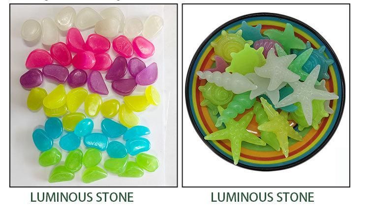 Glow Stone Photoluminescent Sand Glass Stone Glow in The Dark Paving Stone Glow Stone Glow in The Dark Stone Glow Stone Luminous Stone for Sale