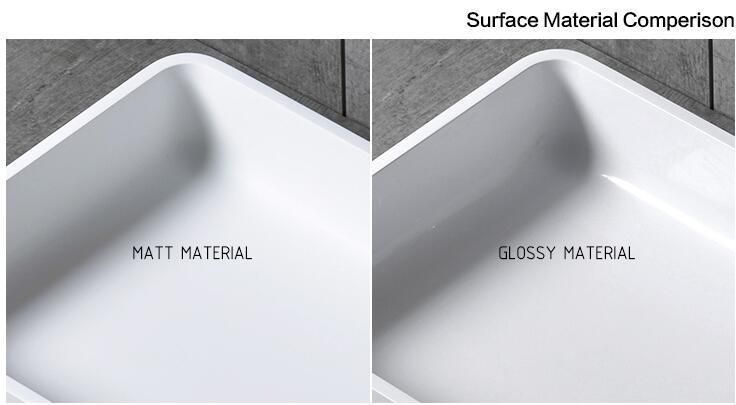 Solid Surface Ramp Marble Wall Hung Basin