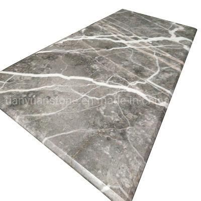 Grey Marble Tile/Slabs/Stone/Countertop for Kitchen Cabinets/Vanity/Restaurant/Table Top/Solid Surface